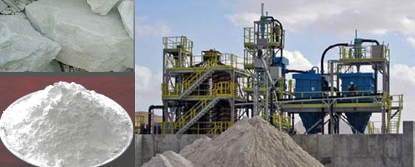 kaolin mining & processing plants